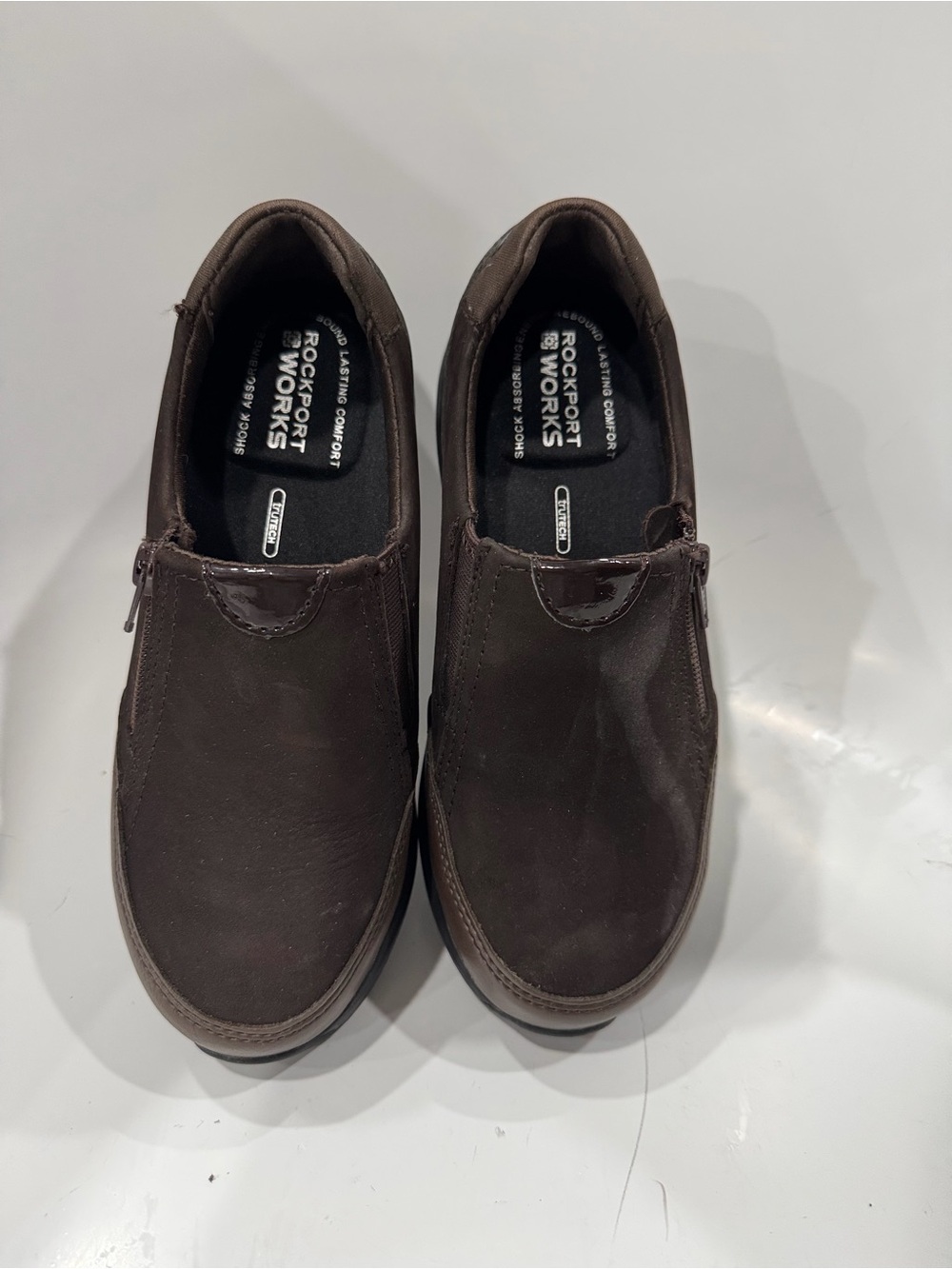 Rockport Women's Slip-On Loafers in Dark Brown
